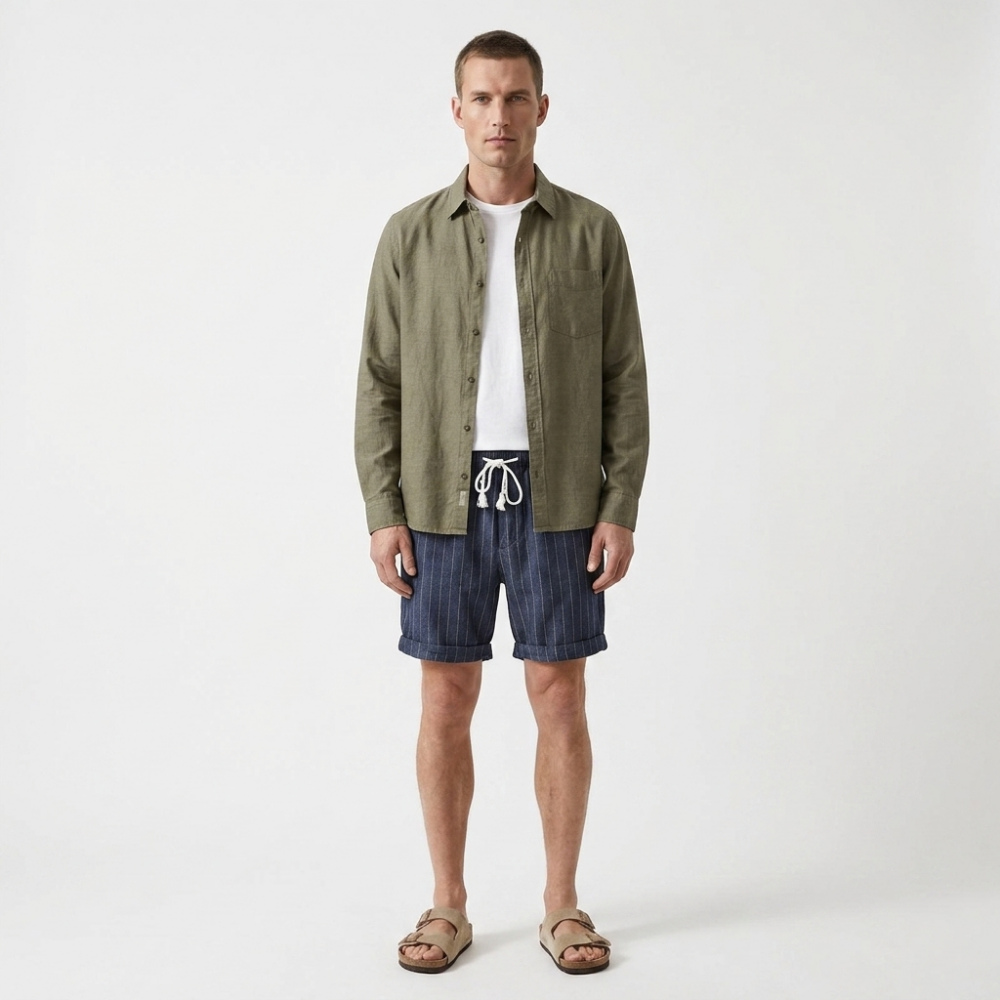 Taylor - Linen Shorts