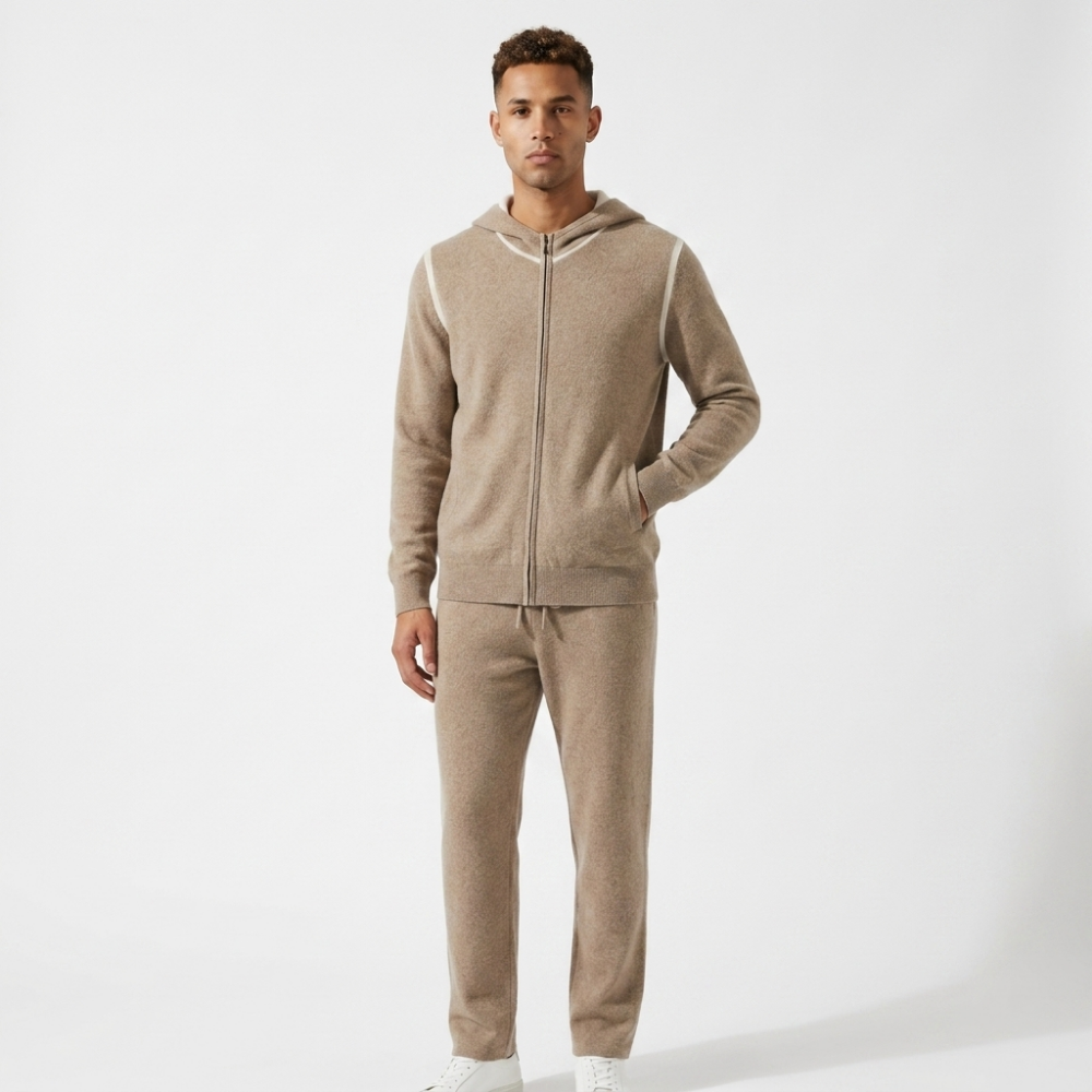 Graymoor – Cashmere Wool Set — Tan