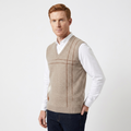 Carver – Wool Vest — Tan