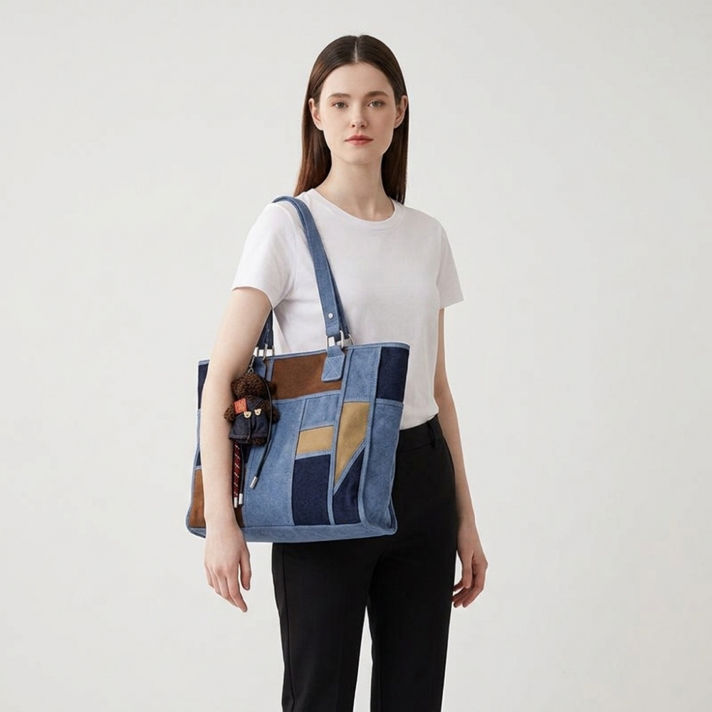 Tessera – Denim Tote Bag
