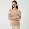 Loomridge – Cashmere Sweater — Beige