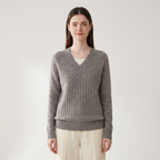 Loomridge – Cashmere Sweater — Gray