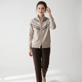 Windward – Cashmere Wool Cardigan — Light khaki