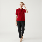 Solstice – Cashmere Wool Polo — Red