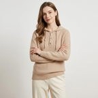 Loomhaven – Cashmere Wool Hooded Cardigan