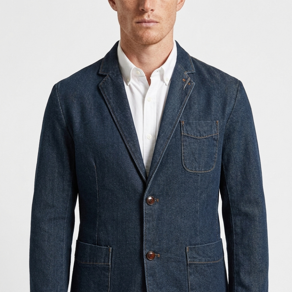 Crestward – Cotton Denim Blazer