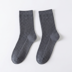 Mistford – Cotton Crew Socks — Dark Gray