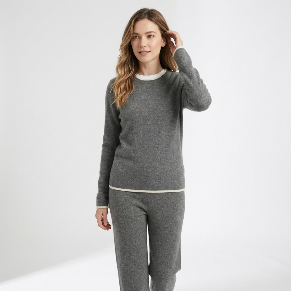 Fogharbor - Cashmere Wool Sweater — Gray