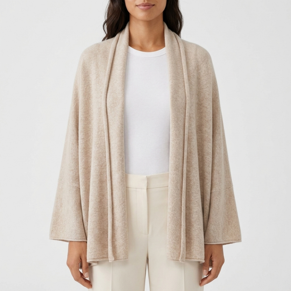 Hearthfall – Cashmere Wool Cardigan