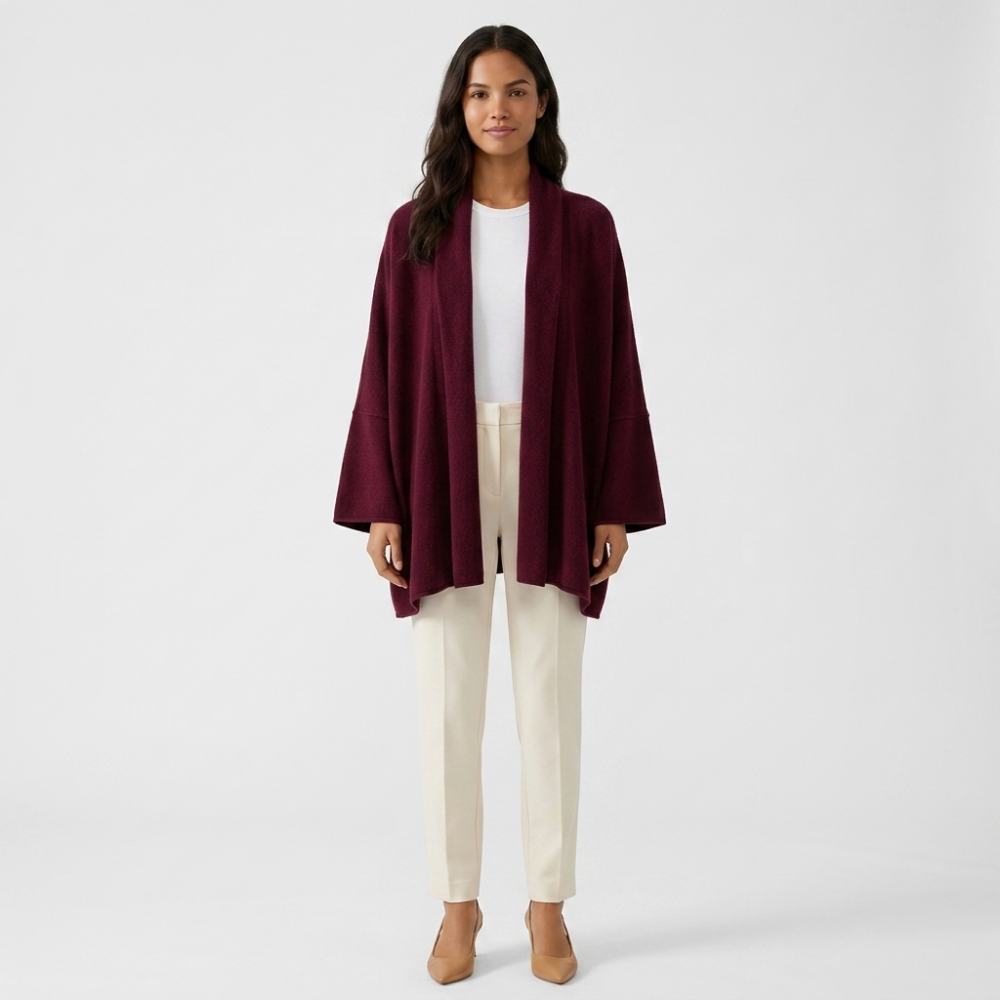 Hearthfall – Cashmere Wool Cardigan