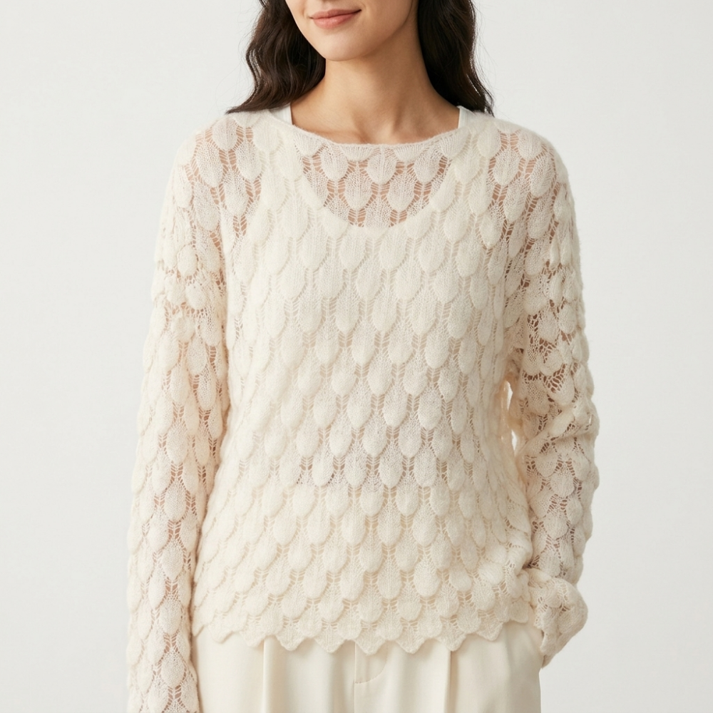 Scaleweave – Cashmere Wool Sweater