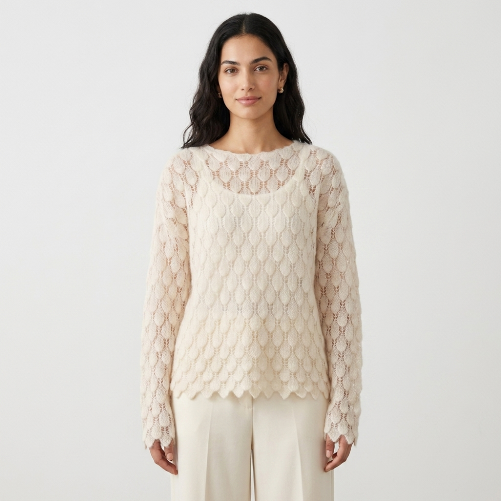 Scaleweave – Cashmere Wool Sweater