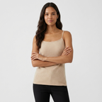 Sirocco – Cashmere Wool Tank Top — Beige