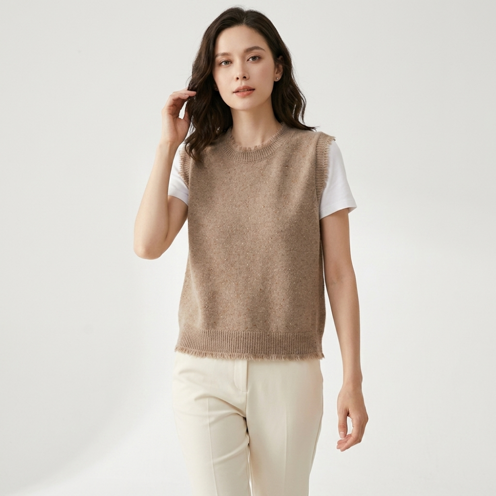 Polka – Cashmere Wool Vest