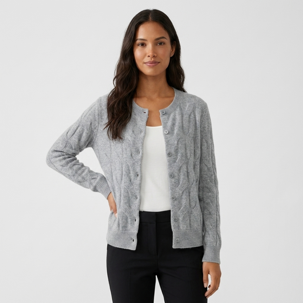 Ridgecable – Cashmere Wool Cardigan