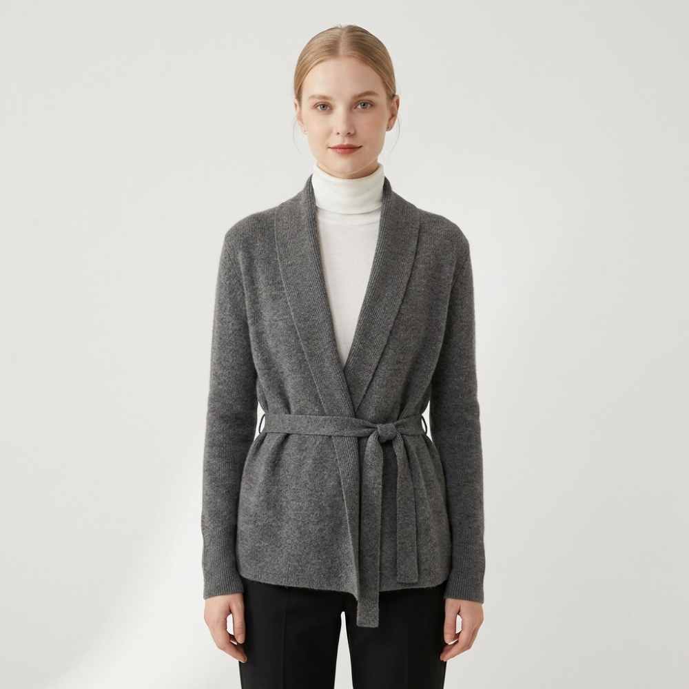 Cliffside – Cashmere Wool Vest — Gray