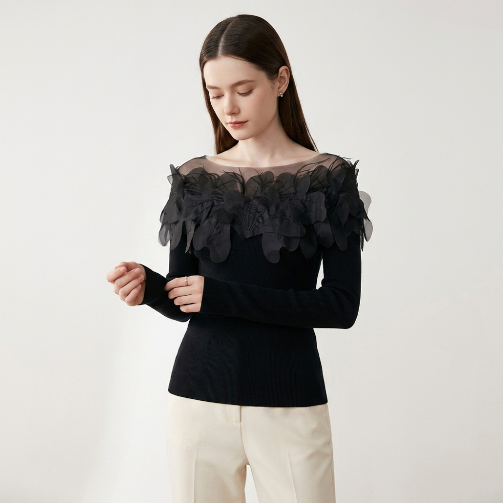 Shadowbloom – Cashmere Wool Sweater
