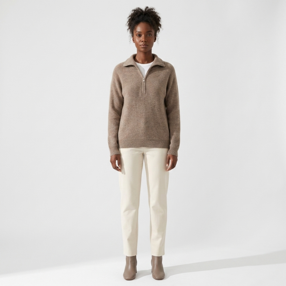 Windrift – Wool Half-Zip Sweater