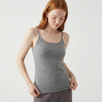 Softveil – Cashmere Wool Camisole — Gray
