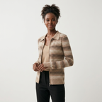 Hearthline – Cashmere Wool Cardigan — Khaki