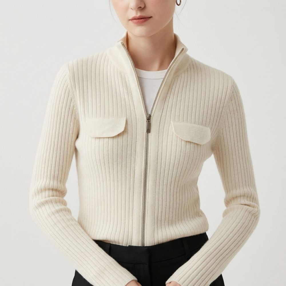 Calista – Cashmere Wool Cardigan