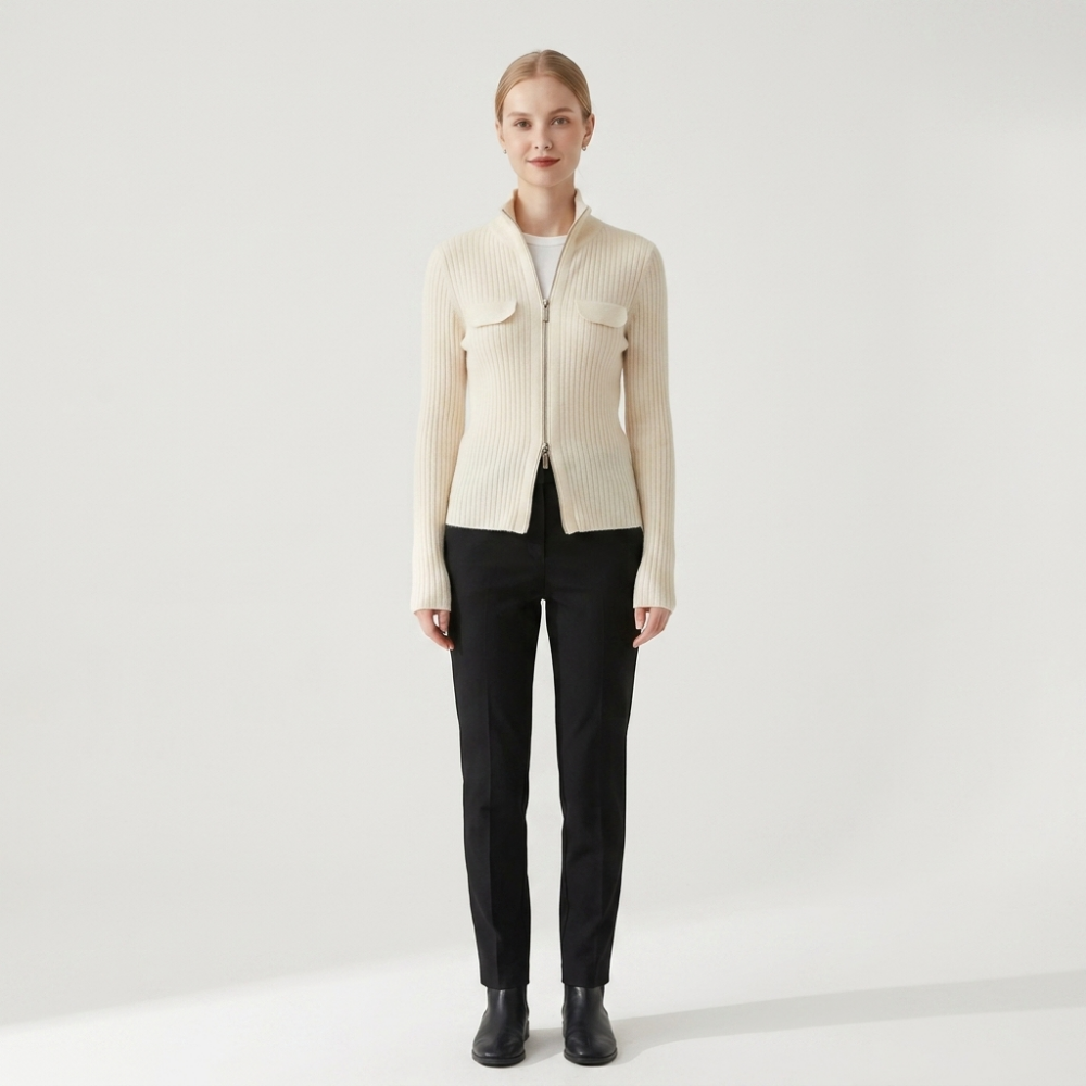 Calista – Cashmere Wool Cardigan