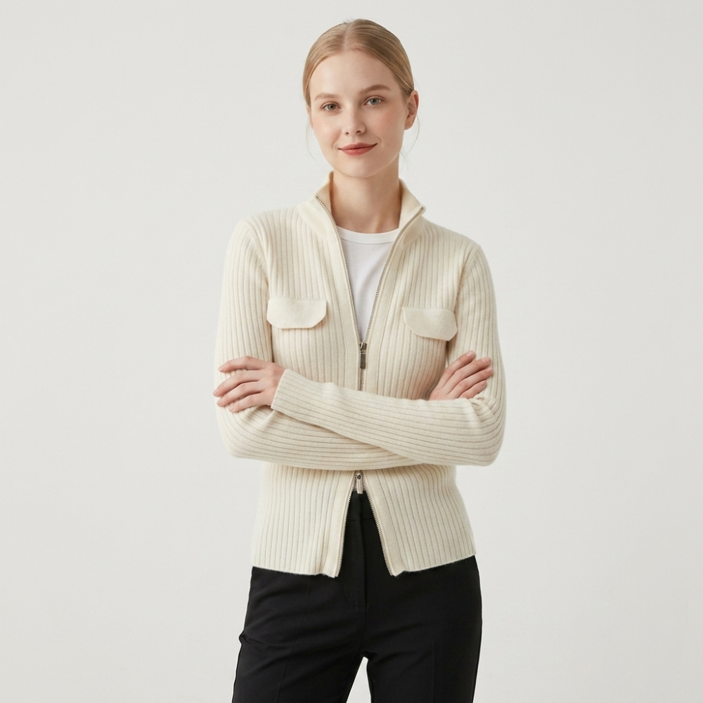 Calista – Cashmere Wool Cardigan