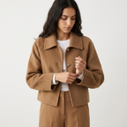 Quillfen – Cashmere Wool Jacket — Caramel