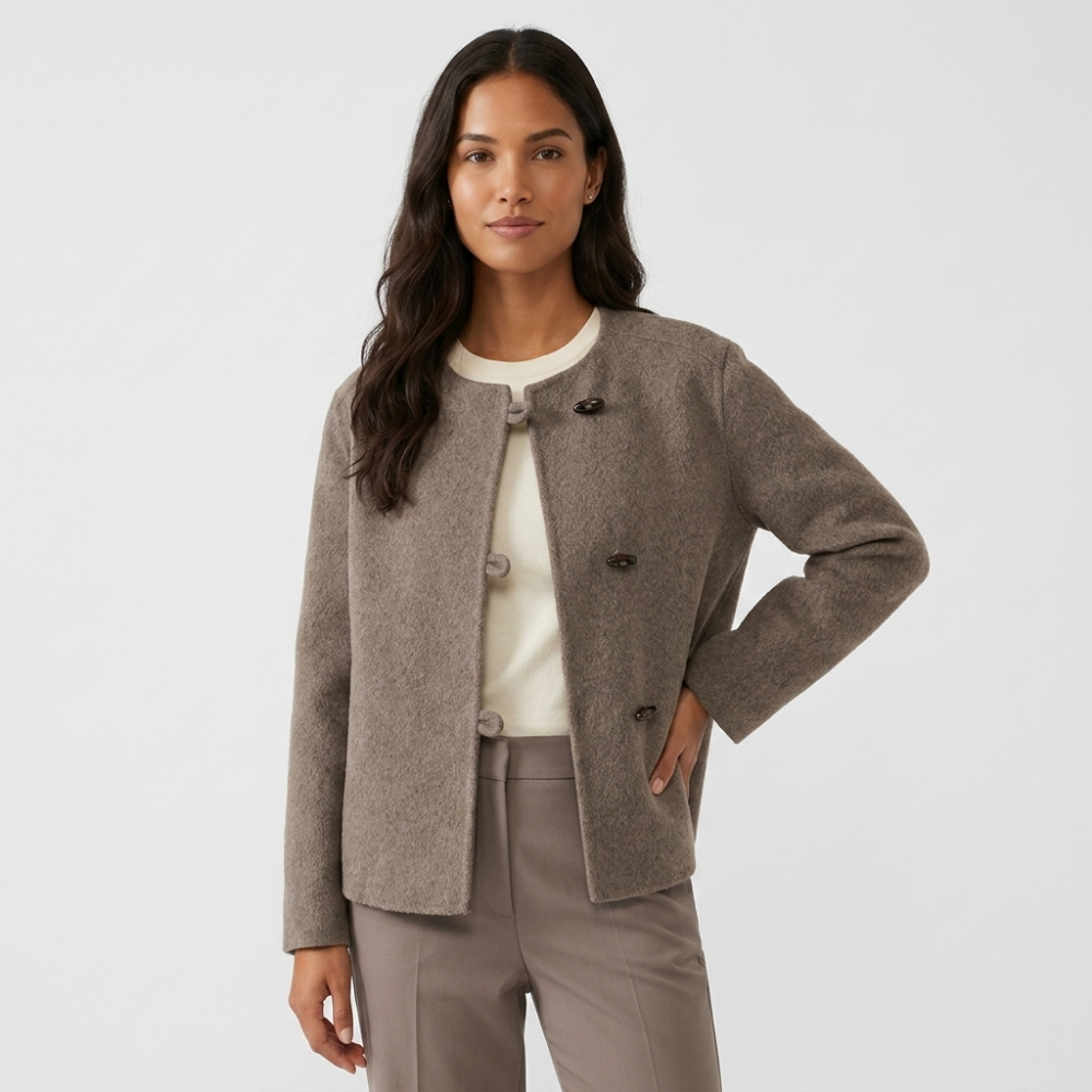 Zinnia – Cashmere Wool Jacket