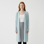 Cloudreach – Cashmere Wool Cardigan — Teal Tortoise