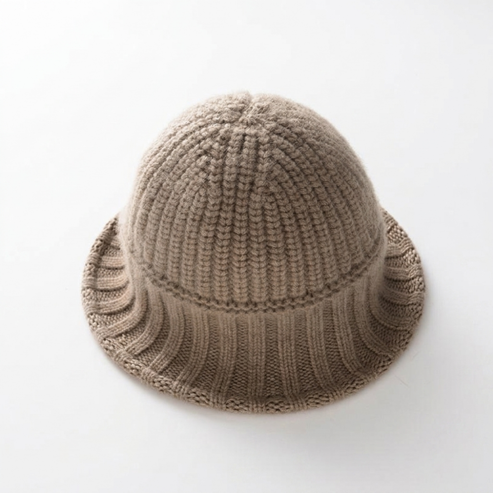 Coastplain – Cashmere Wool Hat — Tan