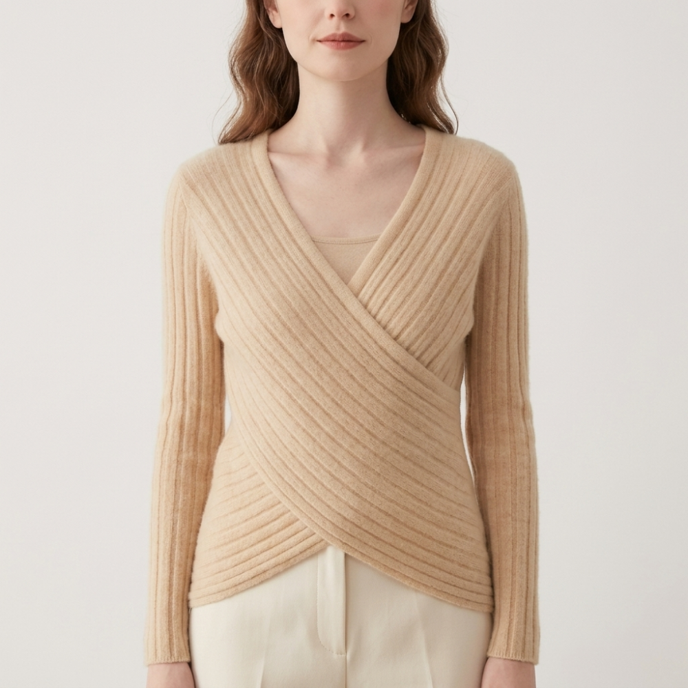 Crossveil – Cashmere Wool Top