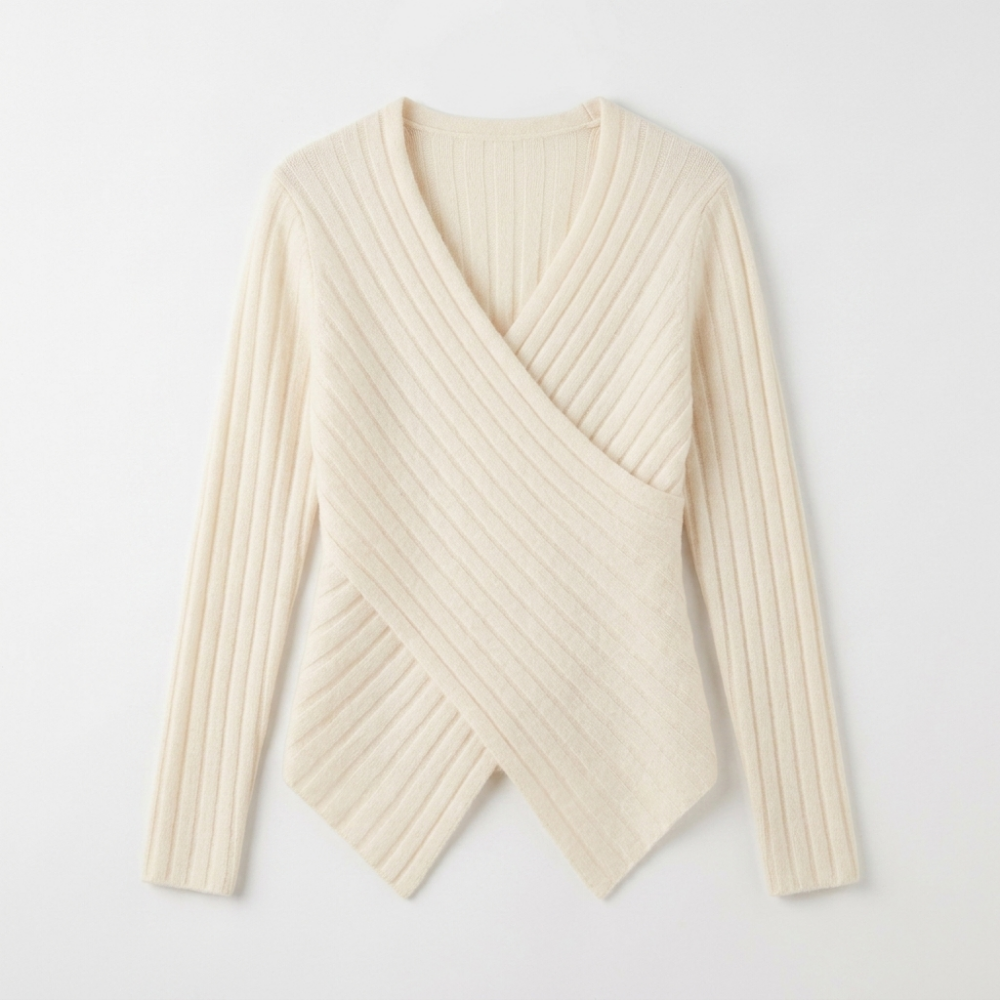Crossveil – Cashmere Wool Top