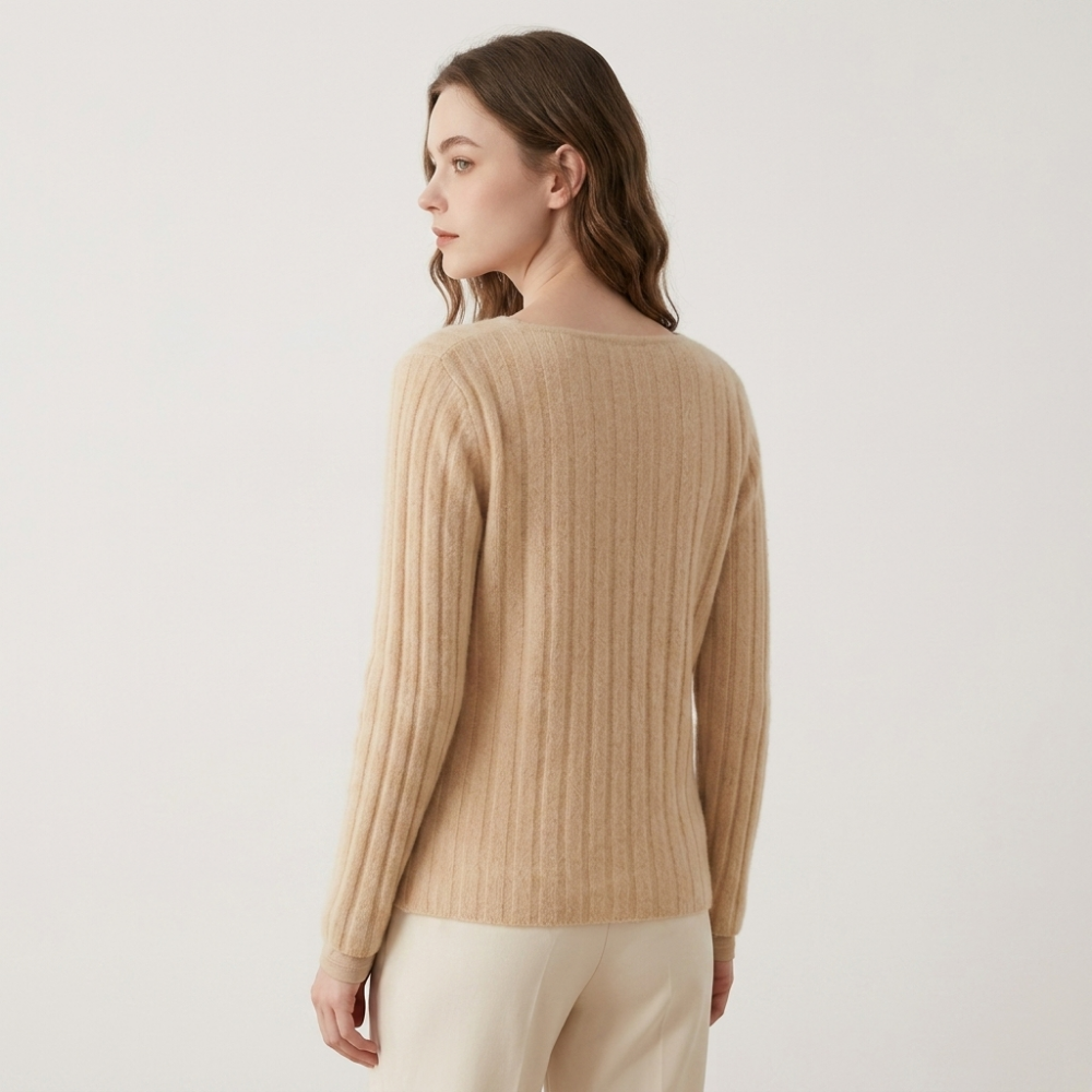 Crossveil – Cashmere Wool Top